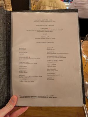 Menu photo 4 Sampurna Amsterdam, NH Menu photo 4 Sampurna Amsterdam, NH
