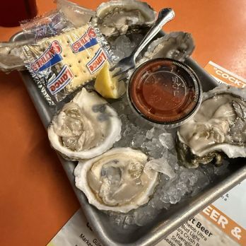 Coco's Crush Bar and Grill - Oysters on 1/2 shell - Seafood Near Me - Indian Rocks Beach, Florida Coco's Crush Bar and Grill - Oysters on 1/2 shell - Seafood Near Me - Indian Rocks Beach, Florida