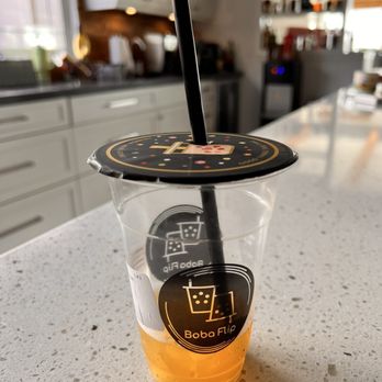 Boba Flip - Iced Jazmin green tea - Bubble Tea Near Me - Brea, California Boba Flip - Iced Jazmin green tea - Bubble Tea Near Me - Brea, California