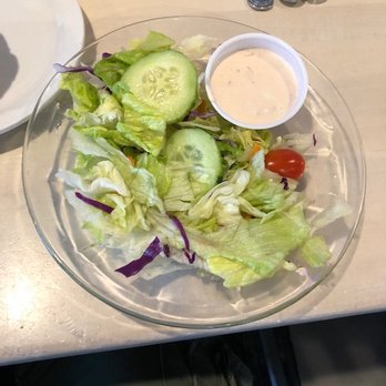 Monument Inn - Don't pay extra for the watery salad with overly thinned salad dressing. - Seafood Near Me - La Porte, Texas Monument Inn - Don't pay extra for the watery salad with overly thinned salad dressing. - Seafood Near Me - La Porte, Texas