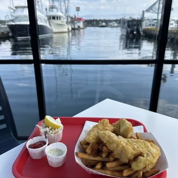 Trollers Fish & Chips - 2 pc halibut fish and chips - IG @bougiefoodieboi - Seafood Near Me - Nanaimo, British Columbia Trollers Fish & Chips - 2 pc halibut fish and chips - IG @bougiefoodieboi - Seafood Near Me - Nanaimo, British Columbia