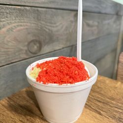 Crazy Limón  - CHEETO ELOTE  great to eat and friendly small-business. Definitely a homey establishment to dine at.