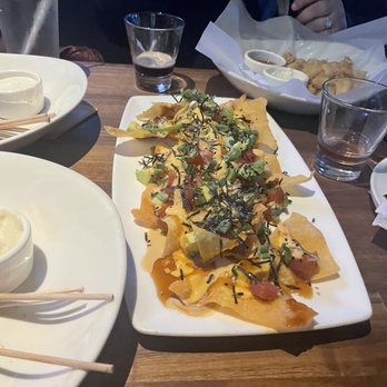 Yard House - Poke Nachos Rear: Wisconsin Fried Cheese Curds - New American Near Me - Washington, DC, District of Columbia Yard House - Poke Nachos Rear: Wisconsin Fried Cheese Curds - New American Near Me - Washington, DC, District of Columbia