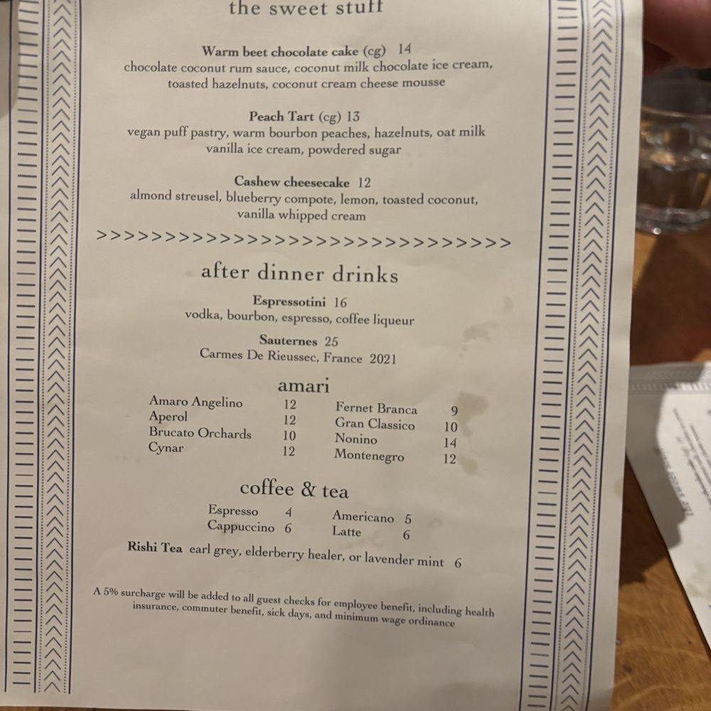 Wildseed - Desserts menu - Vegan Near Me - San Francisco, California Wildseed - Desserts menu - Vegan Near Me - San Francisco, California