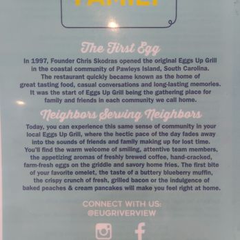 Eggs Up Grill - Breakfast & Brunch Near Me - Riverview, Florida Eggs Up Grill - Breakfast & Brunch Near Me - Riverview, Florida