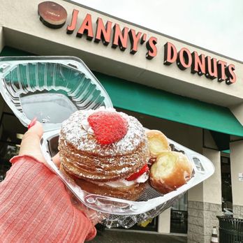 Janny's Donuts - Strawberry Cronut - Donuts Near Me - Irvine, California
