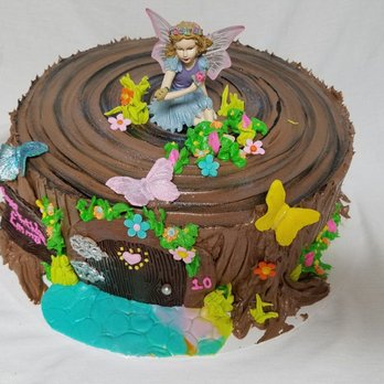Olala Bakery - Fairy Theme Birthday Cake - Bakeries Near Me - Endwell, New York Olala Bakery - Fairy Theme Birthday Cake - Bakeries Near Me - Endwell, New York