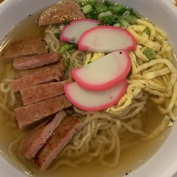 Back Home In Lahaina - Saimin with spam - Hawaiian Near Me - Carson, California