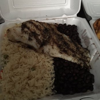 Pepe's BBQ - Grilled tilapia with rice and beans. - Peruvian Near Me - West Orange, New Jersey Pepe's BBQ - Grilled tilapia with rice and beans. - Peruvian Near Me - West Orange, New Jersey