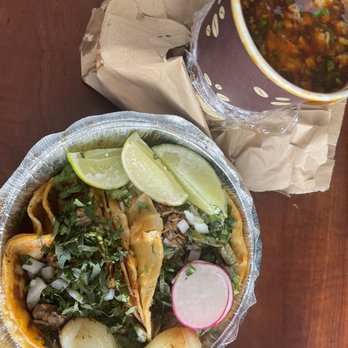 La Cueva Fonda - (2) Tacos y (16oz) consome de Birria - Mexican Near Me - The Bronx, New York La Cueva Fonda - (2) Tacos y (16oz) consome de Birria - Mexican Near Me - The Bronx, New York