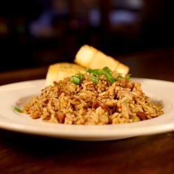 Terrebonne's - This hearty, one-pot meal combines seasoned rice, tender chicken, smoky Andouille sausage, and a medley of fresh vegetables.