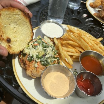 Mimosa Grill - Hot Honey Chicken Sandwich - Southern Near Me - Charlotte, North Carolina Mimosa Grill - Hot Honey Chicken Sandwich - Southern Near Me - Charlotte, North Carolina