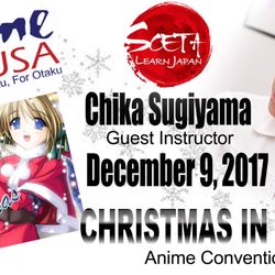 SCETA Japan Center - I taught two workshops at Anime USA in 2017.