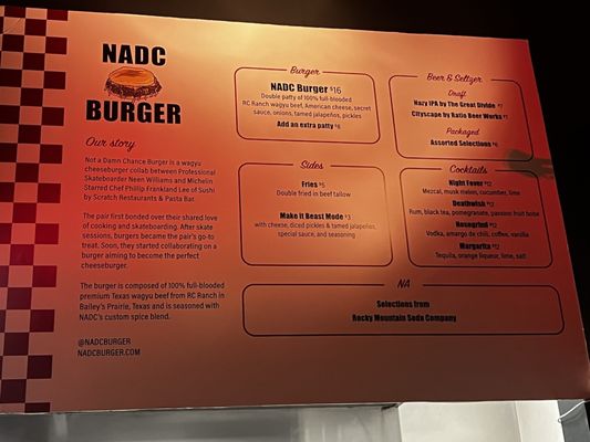 Menu photo 6 NADC Burger Denver, CO Menu photo 6 NADC Burger Denver, CO