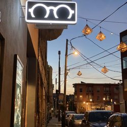 Optical Underground - Outside our shop in Linden alley.