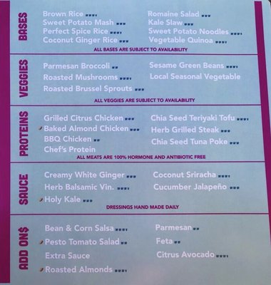 Menu photo 6 Fresh Kitchen Tampa, FL