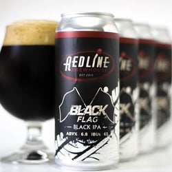 Redline Brewhouse - Black Flag- Double Black IPA