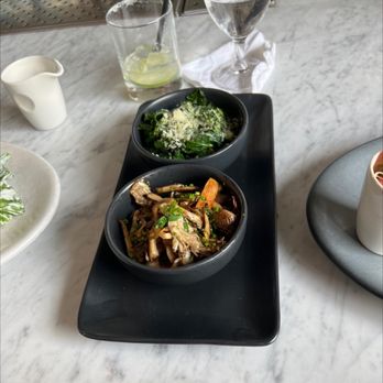 Faubourg Montclair - Mushroom & Spinach sides, 9/10 - French Near Me - Montclair, New Jersey Faubourg Montclair - Mushroom & Spinach sides, 9/10 - French Near Me - Montclair, New Jersey