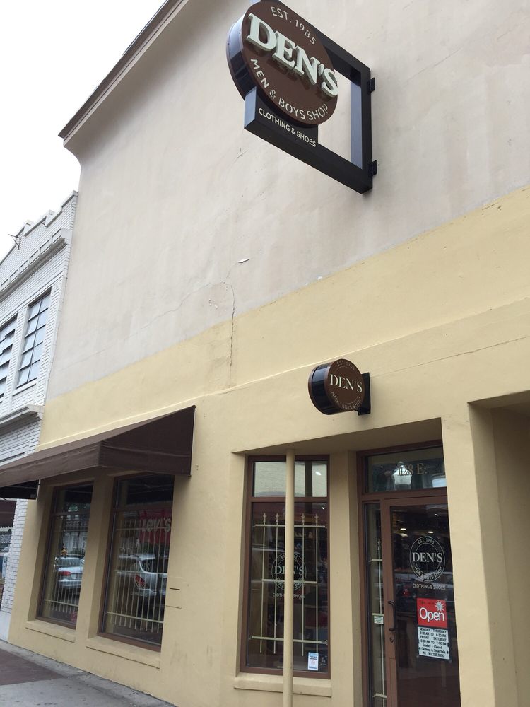 DEN’S MEN & BOYS SHOP Updated September 2024 128 E Broughton St