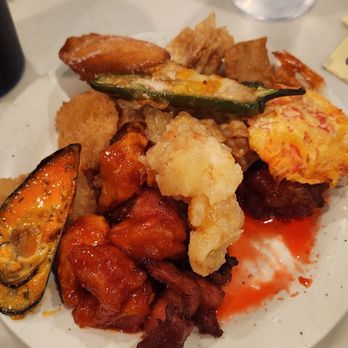 Sakura Grill & Buffet - My first plate of food. The mussels were excellent - Chinese Near Me - Sacramento, California Sakura Grill & Buffet - My first plate of food. The mussels were excellent - Chinese Near Me - Sacramento, California