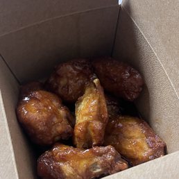Honey garlic wings