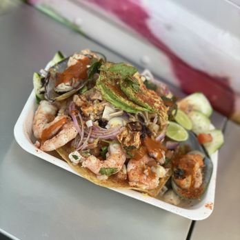 Sabor A Birria - Tostada Loca - Food Trucks Near Me - San Diego, California Sabor A Birria - Tostada Loca - Food Trucks Near Me - San Diego, California