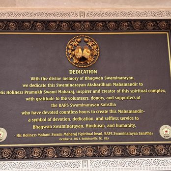BAPS Swaminarayan Akshardham - Hindu Temples Near Me - Robbinsville, New Jersey
