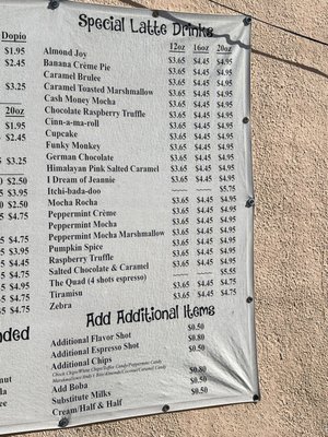 Menu photo 1 Java Junkies Pahrump, NV Menu photo 1 Java Junkies Pahrump, NV
