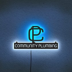 Community Plumbing - Our sign