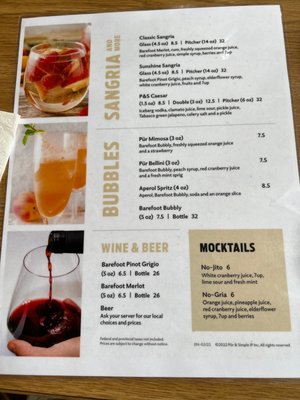 Menu photo 4 Pür & Simple Moncton, NB