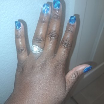 Dip Nail Spa - Lily the owner completed this cateye set on my natural nails; so pretty . - Nail Salons Near Me - Oakley, California Dip Nail Spa - Lily the owner completed this cateye set on my natural nails; so pretty . - Nail Salons Near Me - Oakley, California