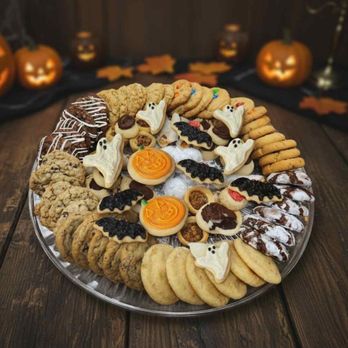 Linda's Kitchen - Halloween Ghosts Bats and Pumpkin
You will get a dozen cookies in each box packaged. - Bakeries Near Me - Tallmadge, Ohio Linda's Kitchen - Halloween Ghosts Bats and Pumpkin
You will get a dozen cookies in each box packaged. - Bakeries Near Me - Tallmadge, Ohio