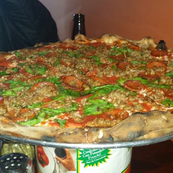 Coalfire Pizza - Sausage/pepperoni/spinach - Pizza Near Me - Chicago, Illinois