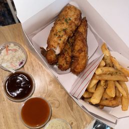 #3- 4 piece tender meal with fries #3- 4 piece tender meal with fries