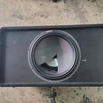 Active Sound - My 14 inch sub he destroyed - Car Stereo Installation Near Me - San Jacinto, California