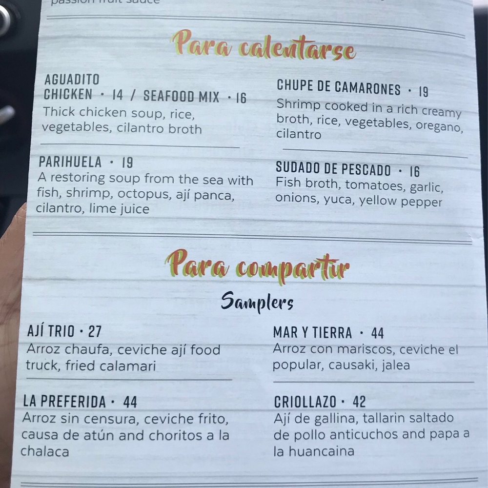 Aji Ceviche Bar - Sushi, soups, samplers, Causas - Peruvian Near Me - Orlando, Florida