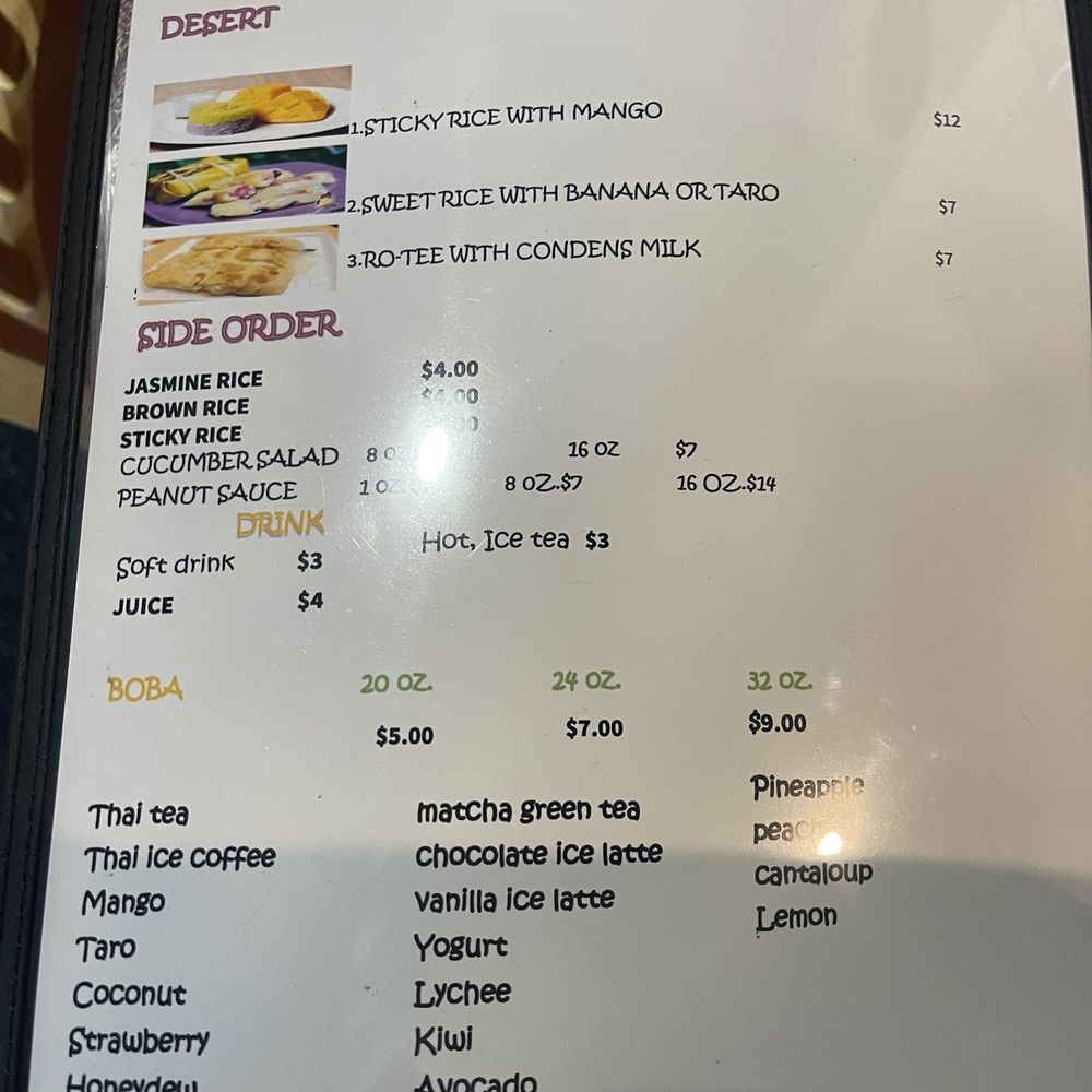 Thai Thai - Menu - Thai Near Me - Carson City, Nevada Thai Thai - Menu - Thai Near Me - Carson City, Nevada