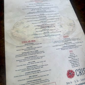 Crisp - Menu - Pizza Near Me - Walpole, Massachusetts Crisp - Menu - Pizza Near Me - Walpole, Massachusetts