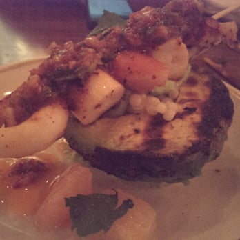Sarma - Octopus with grilled avocado and couscous - Middle Eastern Near Me - Somerville, Massachusetts Sarma - Octopus with grilled avocado and couscous - Middle Eastern Near Me - Somerville, Massachusetts