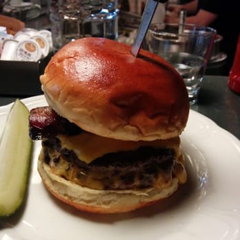 Au Cheval - Single cheeseburger au cheval with bacon - Bars Near Me - Chicago, Illinois Au Cheval - Single cheeseburger au cheval with bacon - Bars Near Me - Chicago, Illinois