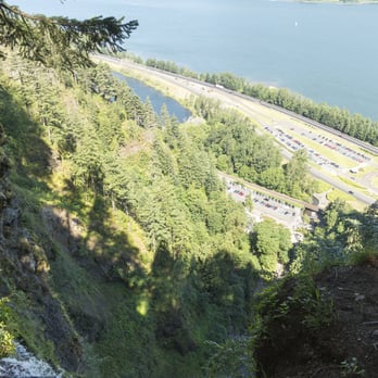 Multnomah Falls - view from top of the falls - Hiking Near Me - Bridal Veil, Oregon Multnomah Falls - view from top of the falls - Hiking Near Me - Bridal Veil, Oregon
