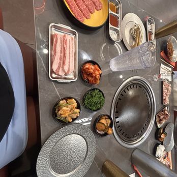 Must Be Cow - Pork Belly, Sea Weed Salad, Cucumber Kimchi, Kimchi, Squid Salad, Pork Belly, Galbi - Korean Near Me - Citrus Heights, California Must Be Cow - Pork Belly, Sea Weed Salad, Cucumber Kimchi, Kimchi, Squid Salad, Pork Belly, Galbi - Korean Near Me - Citrus Heights, California
