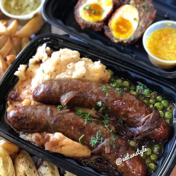 The Kenney Fort British Pub - Bangers and Mash - too strong herb flavor for my liking. - Pubs Near Me - Round Rock, Texas The Kenney Fort British Pub - Bangers and Mash - too strong herb flavor for my liking. - Pubs Near Me - Round Rock, Texas