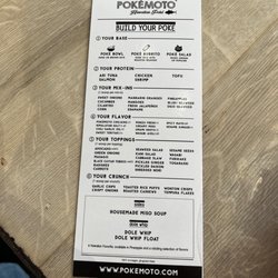 Pokémoto - Menu!