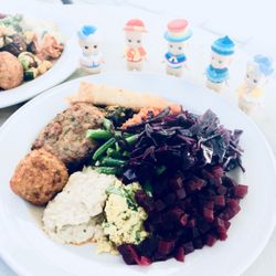 Légumes - Vegetarisk/veganska buffé, så god som vanligt, juni 2018