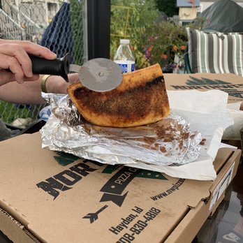 Northwest Pizza - Overcooked and burnt what they call bread sticks - Pizza Near Me - Spokane Valley, Washington