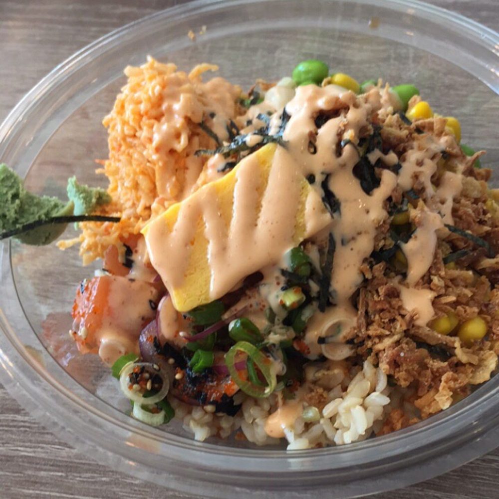 Poke Time - Spicy tuna and salmon bowl - Poke Near Me - Plano, Texas Poke Time - Spicy tuna and salmon bowl - Poke Near Me - Plano, Texas