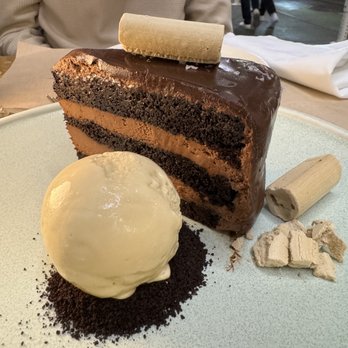 Upland - Chocolate Layer Mousse Cake - New American Near Me - New York, New York