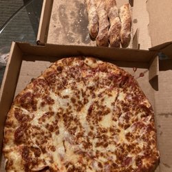 Pisanello's Pizza - We got a free breadstick for checking in with Yelp!