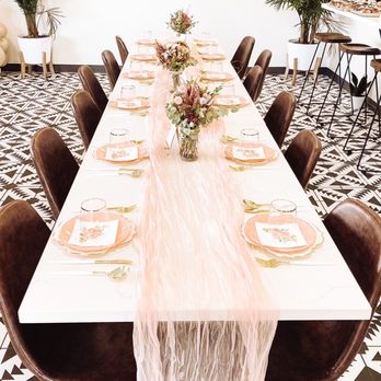 Parlor Doughnuts - Parlor's tables and chairs design compliment the fun floor tile and space so beautifully! - Donuts Near Me - Valparaiso, Indiana
